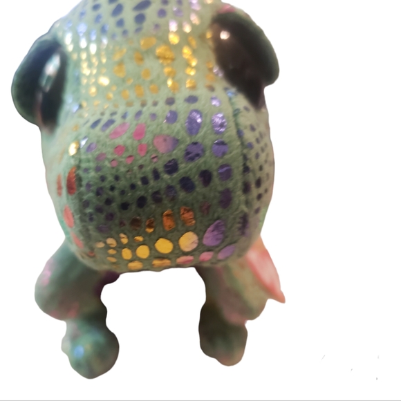 NEW Ty Beanie Boos CINDER Sparkly Flying DRAGON Drake 6" Goth, Medieval - Picture 5 of 6